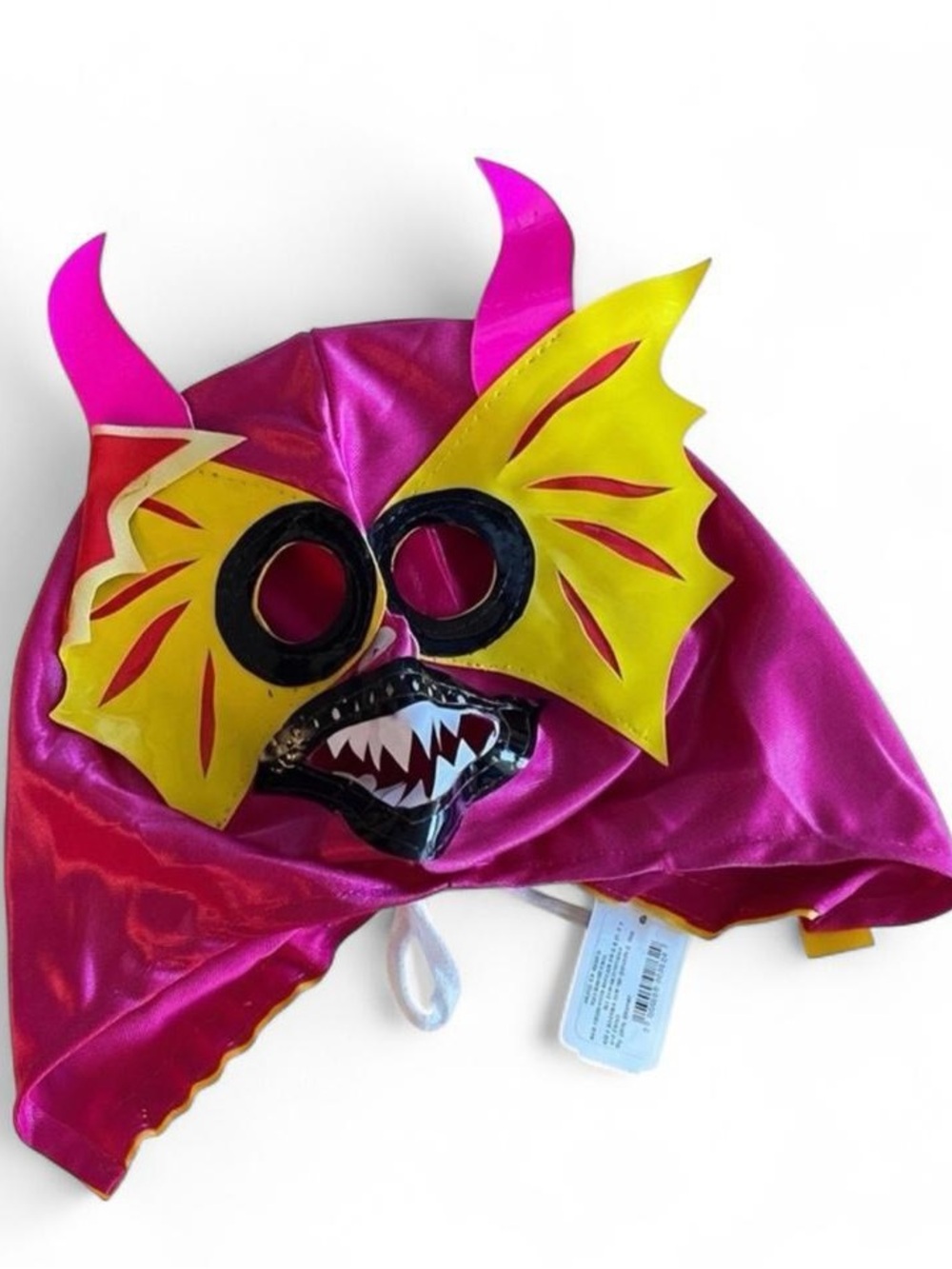 NWT Wresting pink and Yellow  Mask